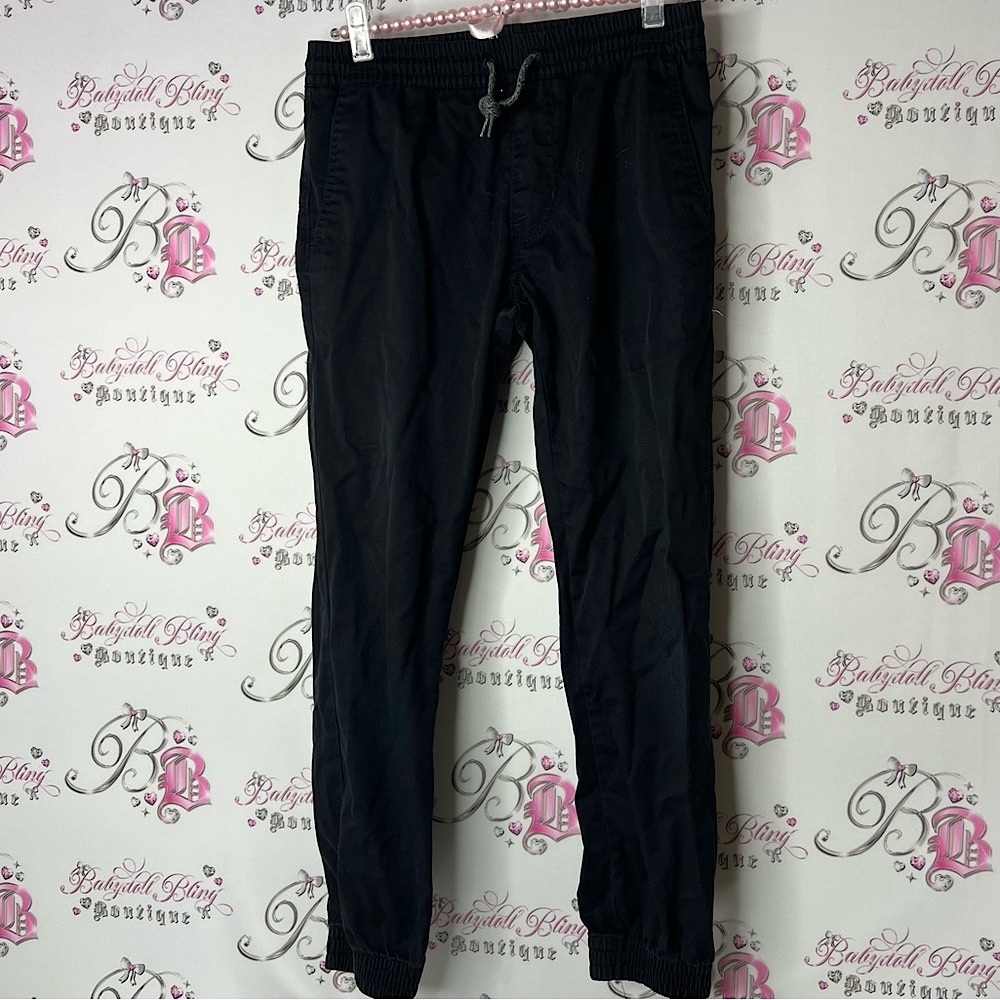 Volcom pants joggers kids Dark Jogger Pants pockets stretch waist